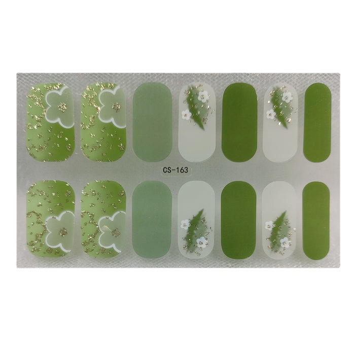 Wholesale No-bake Gel Waterproof Long-lasting 3D Nail Stickers JDC-NS-ARS004