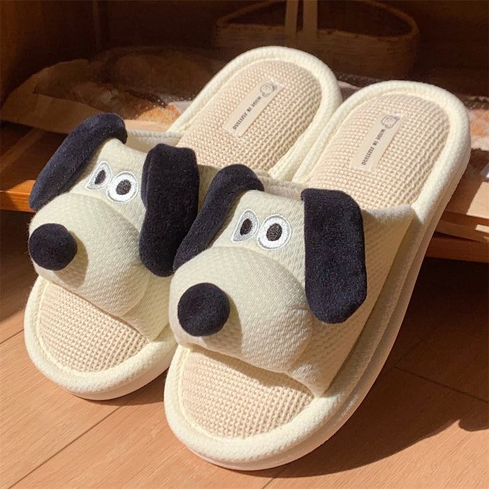 Wholesale Cute Cartoon Soft Bottom Cotton Slippers JDC-SP-RongHe005