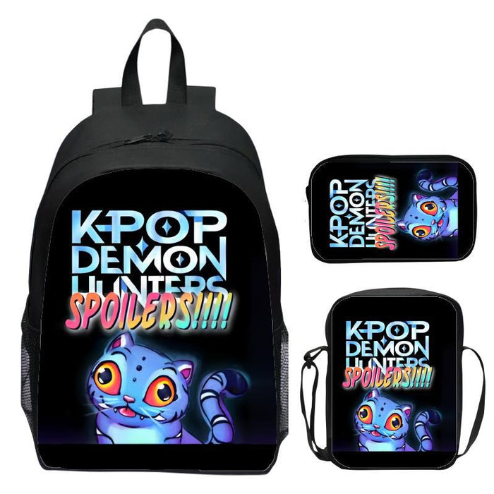 Wholesale K-Pop Three-Piece Suit Primary and Secondary School Student School Bag Customized Backpack