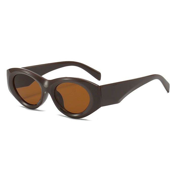 Wholesale Retro triangle cat eye sunglasses, sunglasses, internet famous fashion sunglasses