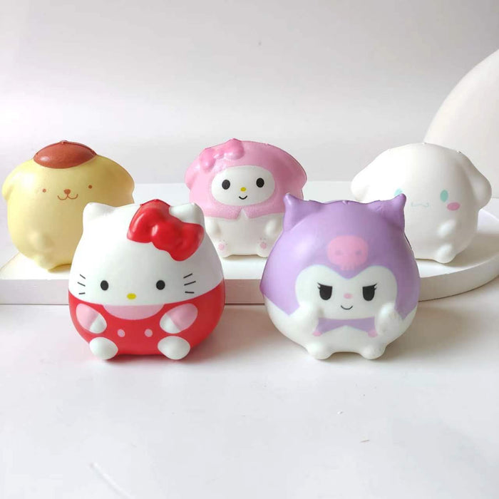 Wholesale Pinch Decompression Small Toy Slow Rebound Anime Artifact Doll