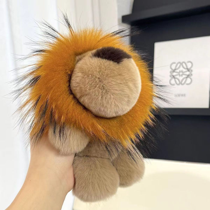 Wholesale Cute car keychain pendant plush gift bag pendant gift