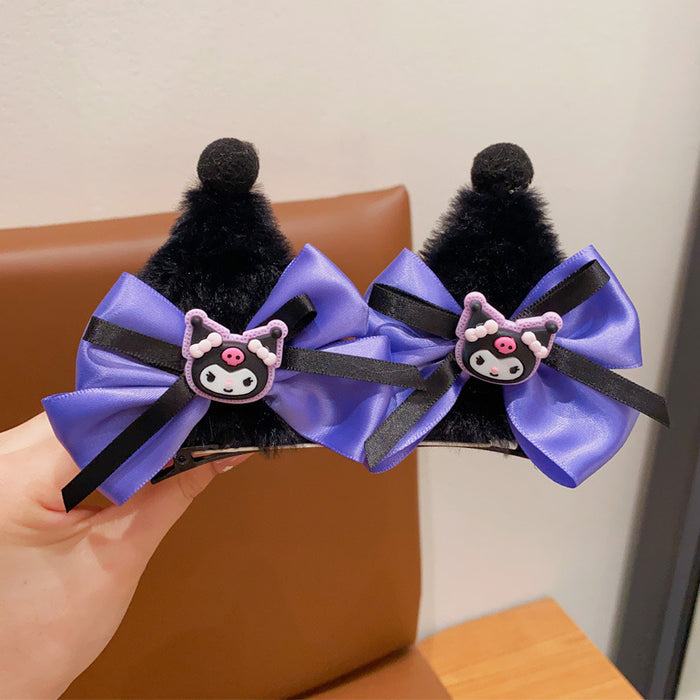 Wholesale Cartoon Cute Plush Cat Ears Children's Headband JDC-HD-Shuy005