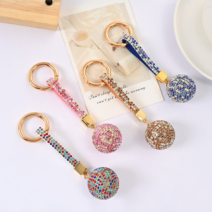 Wholesale claw chain spherical keychain backpack pendant car keychain pendant earphone case pendant