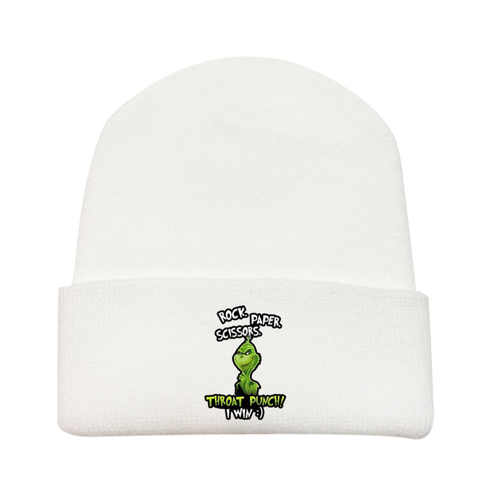 Wholesale Christmas Cartoon Wool Knitted Hat JDC-FH-LaiY005