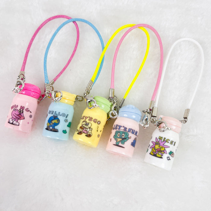 Wholesale Mini kettle thermos cup pendant simulation water cup accessories cute small bottle doll accessories
