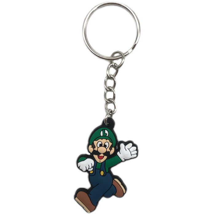 Wholesale 10pcs Cartoon Mushroom Keychain Pendant PVC Key Pendant School Bag Decoration