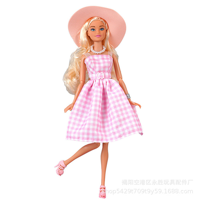 Wholesale Doll clothing design movie with model couple doll clothes