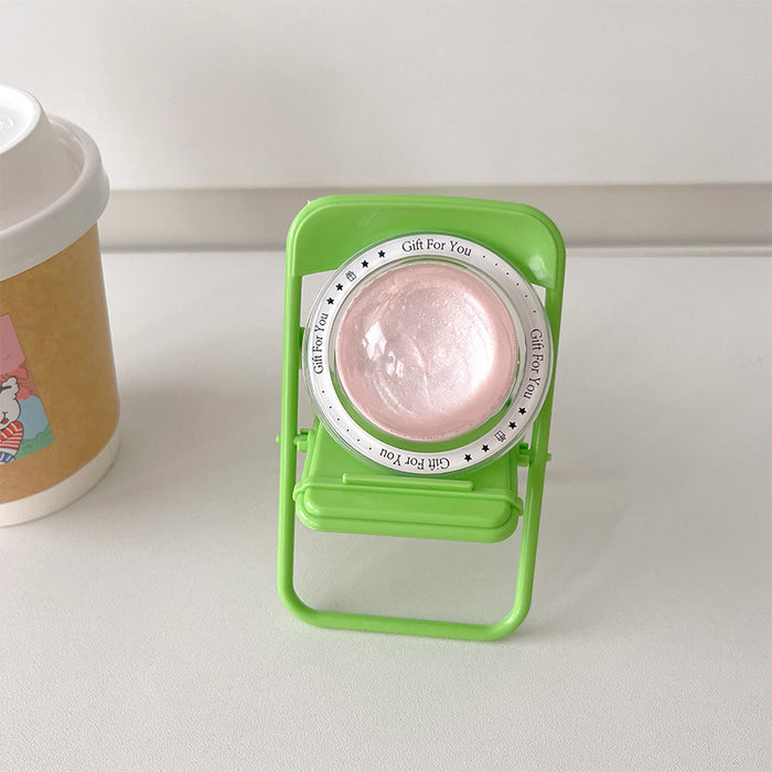 Wholesale Solid color crystal ball phone airbag stand