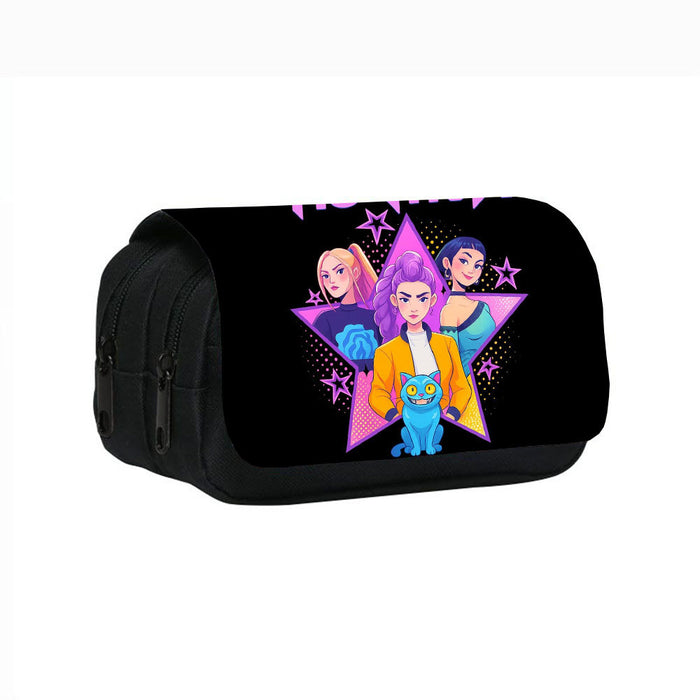 Wholesale Double-layer pencil case KPop pencil case