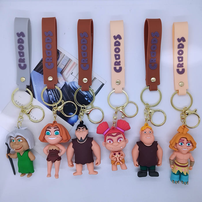Wholesale Cute cartoon characters key chain pendant bag car key chain Accessories