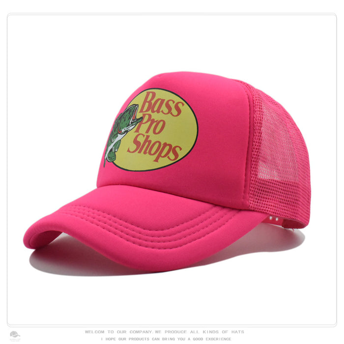 Wholesale Printed baseball cap summer net cap outdoor sunscreen sunshade driver cap