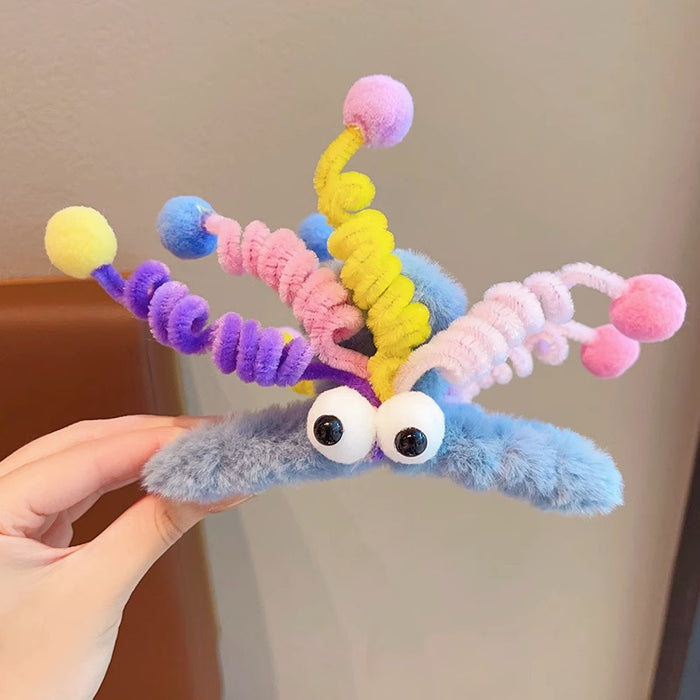 Wholesale Plush Cartoon Cute Hair Clips JDC-HC-Shuy003