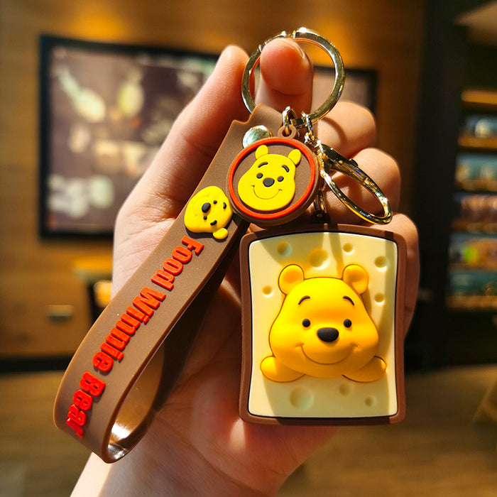 Wholesale Cartoon Doll Silicone Keychain JDC-KC-Tingm207