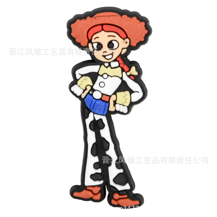 Wholesale 50pcs Cute cartoon Shoes Charms accessories