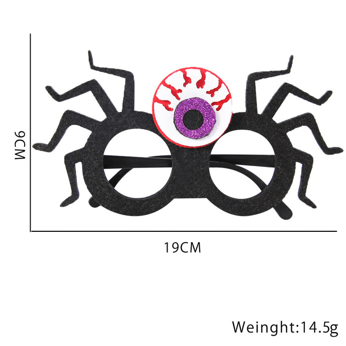 Wholesale Halloween Cartoon Plastic Glasses JDC-SG-ZHHAO004