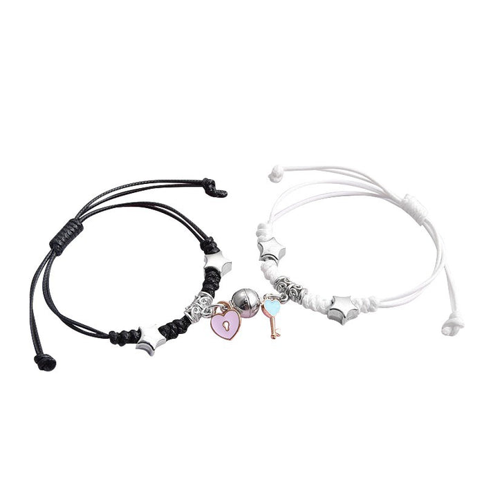 Wholesale Magnet Bracelet Cute Braided Bracelet