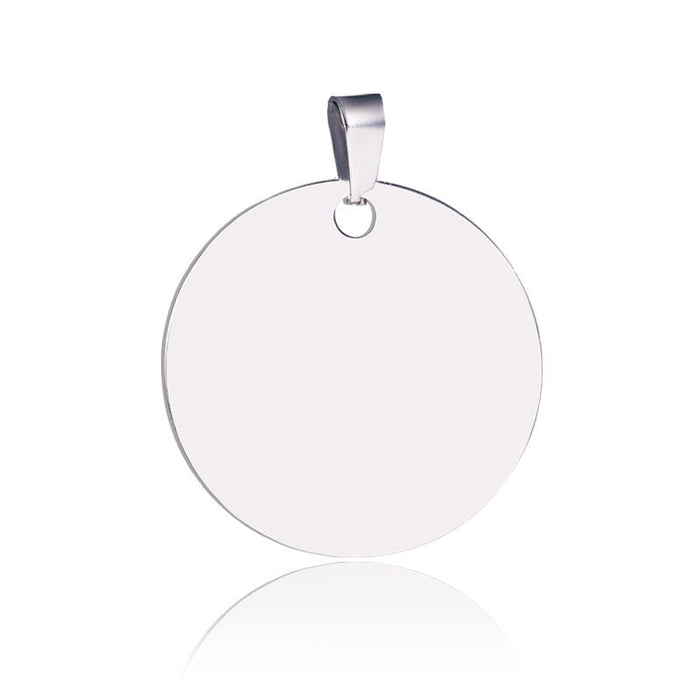 Wholesale Gold, silver, black hang tag carving stainless steel identity tag