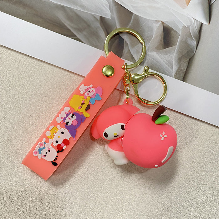 Wholesale Cartoon Cat Keychain Doll Pendant Cute Bag Key