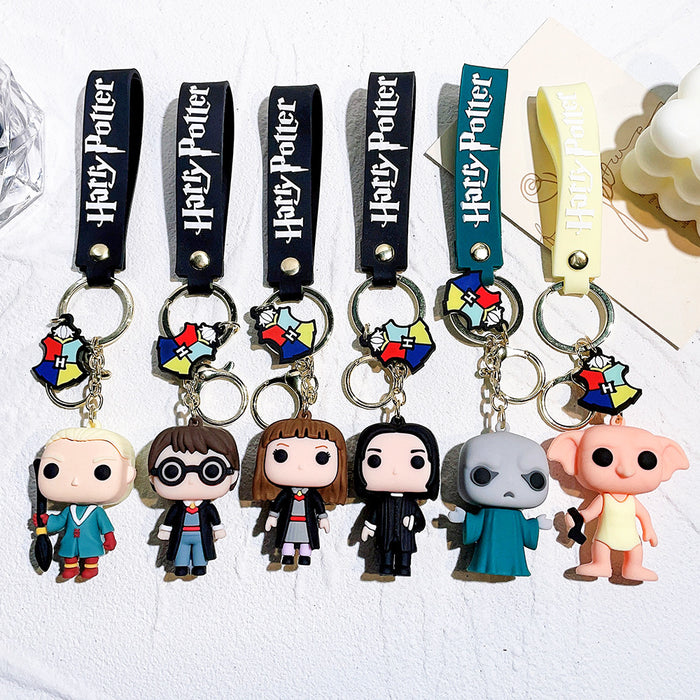 Wholesale Cartoon Silicone Doll Keychain JDC-KC-QiChao045