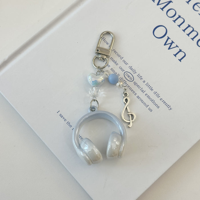 Wholesale Headset Mobile Phone Chain Cool All-match Chain Student Backpack Pendant Keychain