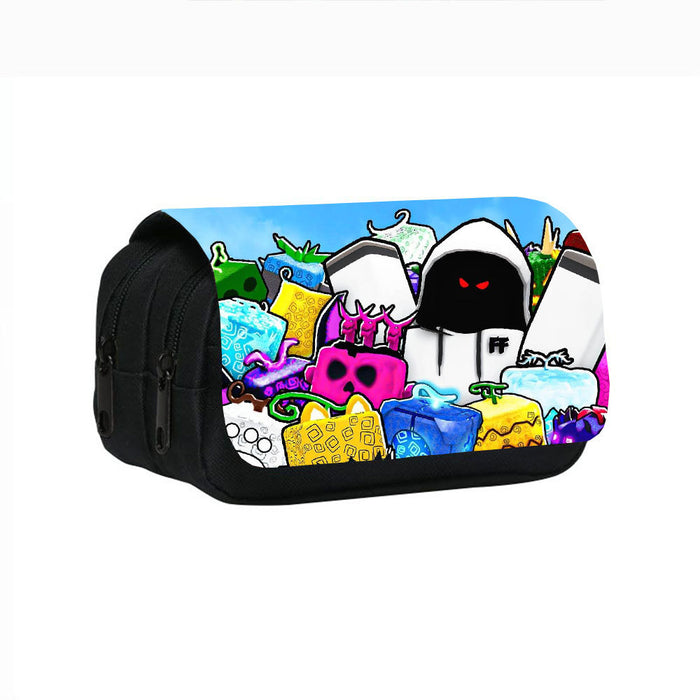 Wholesale printed double-layer pencil case pencil stationery box