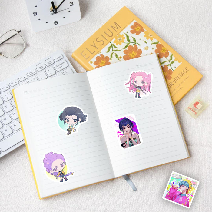 Wholesale 100pcs Cartoon animated character graffiti sticker decoration