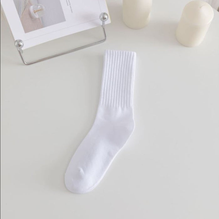 Wholesale Socks, tube socks, versatile sports, solid color cotton socks