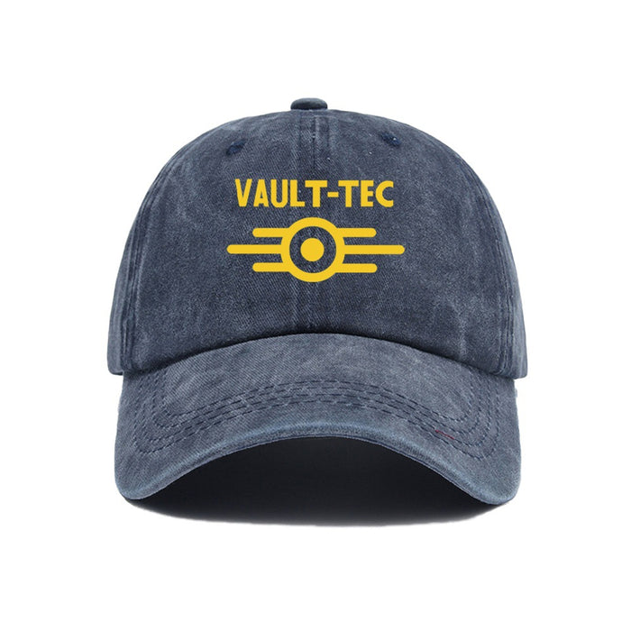 Wholesale Printed baseball cap for outdoor leisure, sun shading, washed retro trend