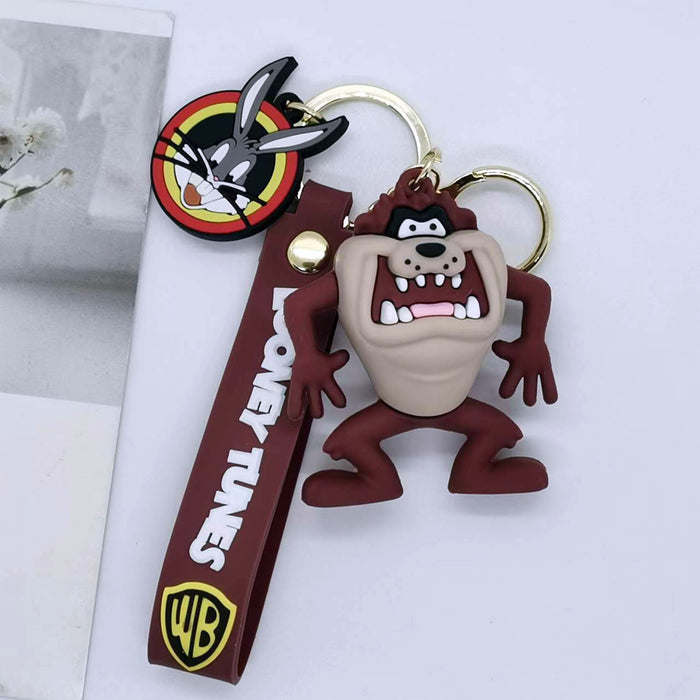 Wholesale Cartoon Animation Bunny Doll Keychain Pendant Couple Bag Car Keychain Accessories