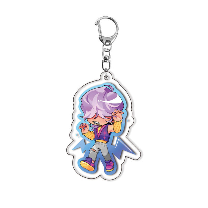 Wholesale Layered Acrylic Keychain Anime Merchandise Pendant