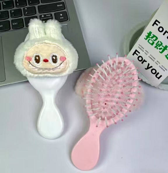 Wholesale Cute cartoon plush hair ties in various colors.