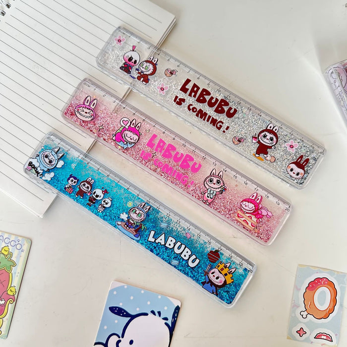 Wholesale Cute Cartoon Quicksand Student Ruler Set