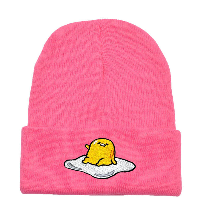 Wholesale Cartoon Embroidery Knitted Beanie JDC-FH-PeiN025