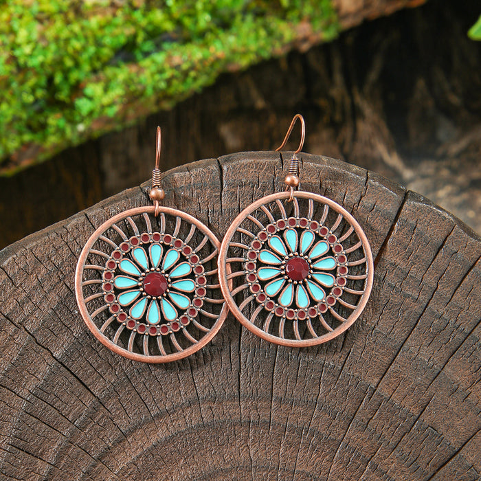 Wholesale Bohemian Tassel Earrings Vintage Style Fashion Accessory Gift MOQ≥2
