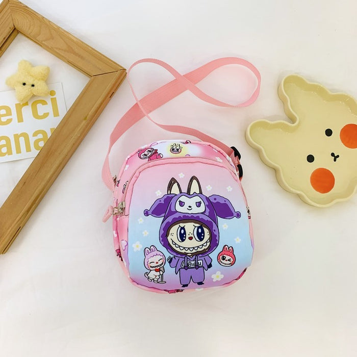 Wholesale Children's crossbody bag cartoon cute chest bag for outdoor leisure, lightweight single shoulder coin purse