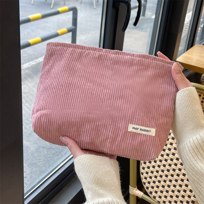 Wholesale Corduroy Makeup Bag Mobile Handbag