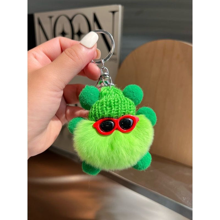 Wholesale Cute little coal ball bag pendant backpack doll hanging decoration cartoon doll