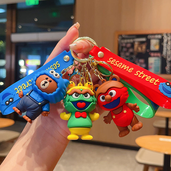 Wholesale Cute keychain pendant key ring bag charm