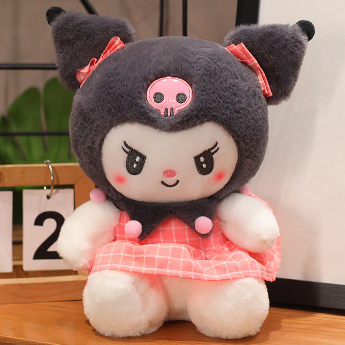 Wholesale Cartoon skirt plush toy doll, claw machine doll, activity gift for children