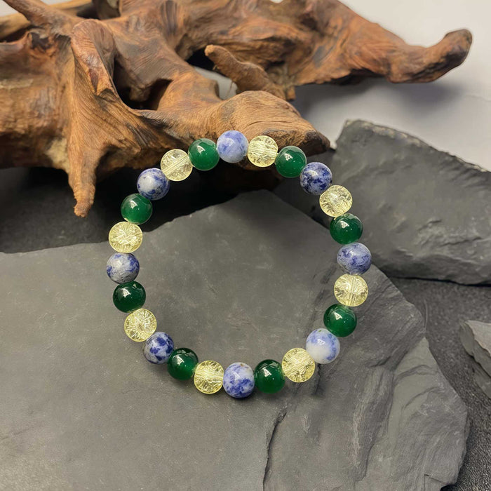 Wholesale Bracelet Natural Stone Elastic Rope Bead Bracelet New Style Bracelet