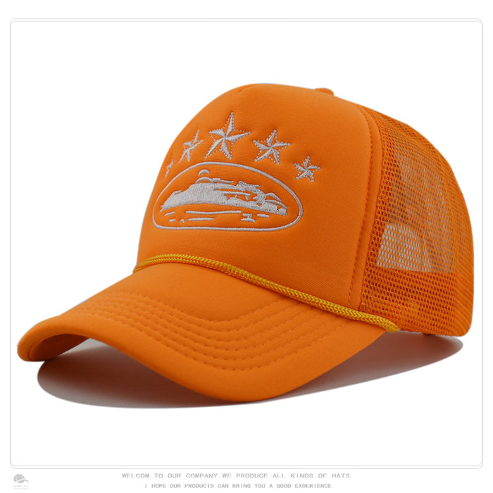 Wholesale Trucker hat summer embroidery visor baseball cap peaked hat