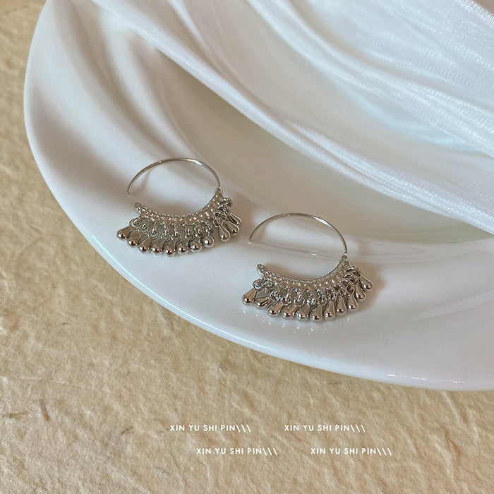 Wholesale Simple tassel earrings with a light luxury temperament and a high-end feel