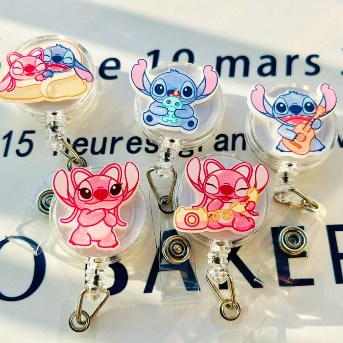 Wholesale Student badges retractable Badge Reels Keychains