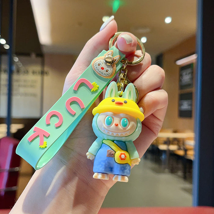 Wholesale Creative CartoonDoll Keychain Couple School Bag Pendant
