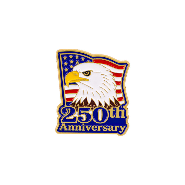 Wholesale Commemorative metal backpacks,  clothing accessories,  painted finish letter alloy brooches