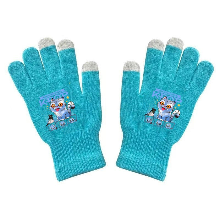 Wholesale KPOP Student gloves warm touchscreen gloves