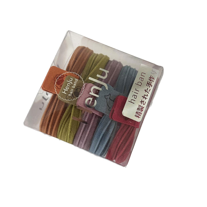 Wholesale Minimally packaged high elasticity seamless headband with durable rubber band tied ponytail headband accessory