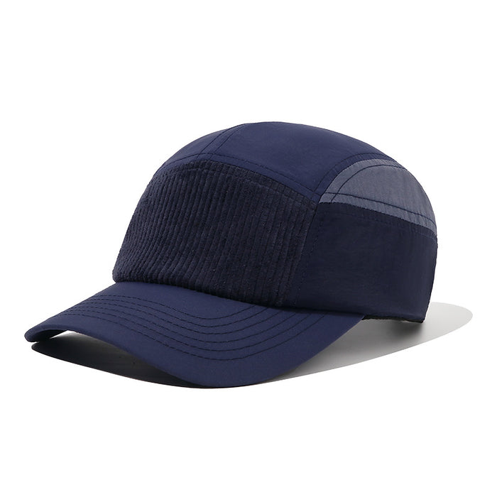 Wholesale Quick drying waterproof hat, size children's baseball cap, baby duckbill cap, sunshade, children's color blocking