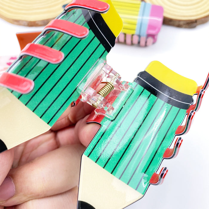 Wholesale Pencil Color Puzzle Hair Clip
